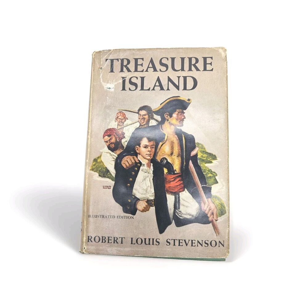 Vintage - Treasure Island by Robert L. Stevenson, Companion Library Edition